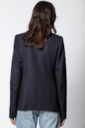 Manteau D-Viggo Wool - Veste de costume en laine femme
