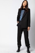 Veste View - Veste de tailleur en laine femme