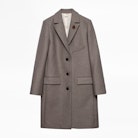 Manteau Mumy - Manteau beige femme.