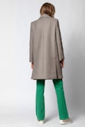 Manteau Mumy - Manteau beige femme.