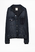 Klausi Show Jacket - Men’s blue denim jacket.