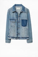 Klausi Dirty Jacket - Women's denim jacket.