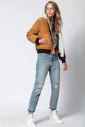 Blouson Lotta Shearling - Blouson en shearling femme
