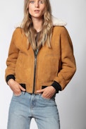 Blouson Lotta Shearling - Blouson en shearling femme