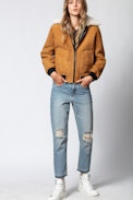 Blouson Lotta Shearling - Blouson en shearling femme
