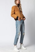 Blouson Lotta Shearling - Blouson en shearling femme