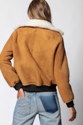 Blouson Lotta Shearling - Blouson en shearling femme