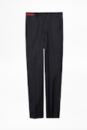 Hose Paddy Gestreift - Herren-Anzughose.