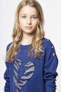 Harlow Dress - Kids’ dress with rhinestone embellishment.