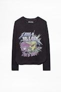 T-Shirt Shelah - T-shirt enfant manches longues.