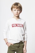 Boxer T-shirt - Kids’ T-shirt, long sleeves.