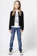 Ninon Cardigan - Kids’ black cardigan.