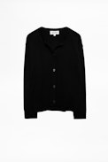 Ninon Cardigan - Kids’ black cardigan.