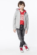 Hank Sweatshirt - Kids’ zip-up hooded sweatshirt.