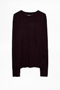 Pullover Liam - Herren-Kaschmirpullover mit Rundhalsausschnitt.