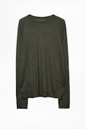 Liam Sweater - Men's round neck cashmere sweater.