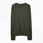 Liam Sweater - Men's round neck cashmere sweater.