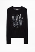 Pull Source Strass Cachemire - Pull en cachemire femme.