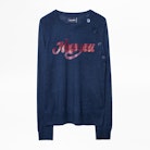 Strass-Pullover Reglis - Damenpullover mit Strassverzierung.