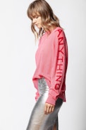Rony GCDA Sweater - Merino wool print sweater.