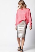 Rony GCDA Sweater - Merino wool print sweater.