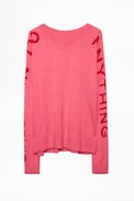 Rony GCDA Sweater - Merino wool print sweater.