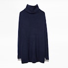 Eloi Dress - Turtleneck wool dress.