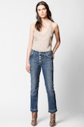 Joss Cashmere Tank Top - Women’s cashmere tank top.