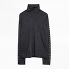 Pullover Crome - Damenpullover aus Wolle und Kaschmir.