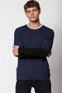 Benoit Smoo Sweater - Men's round neck sweater.