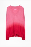 Pull Brumy Dip Dye - Pull femme en coton.