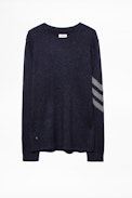 Kennedy Cashmere Sweater - Men's round neck cashmere sweater;