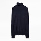 Pullover Chiara - Damen-Rollkragenpullover aus Merinowolle.