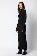 Mireille Show Dress - Women’s long merino wool dress