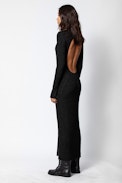 Mireille Show Dress - Women’s long merino wool dress