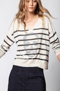 Liv Sweater - Women’s sweater embellished with rhinestones