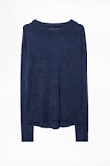 Pull Cici Cachemire Patch - Women’s cashmere sweater.