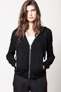 Cassy Cachemire Star Cardigan - Women’s hooded cashmere cardigan.