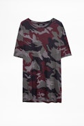 Tommy Lin Camou T-shirt - Men’s camouflage print T-shirt.