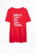 Bella Girls T-shirt - Women's slogan T-shirt.