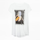 Camiseta Skinny Banane - Camiseta de algodón para mujer.