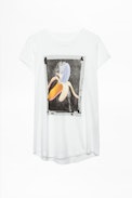 Camiseta Skinny Banane - Camiseta de algodón para mujer.