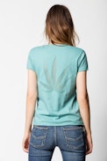 Story Fishnet T-shirt - Women’s cotton T-shirt.