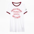 Camiseta Walk Blason - Camiseta de algodón estampado.