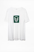 T-Shirt Tobias Skull - T-shirt col rond homme.