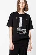 Tobias Kyotographie T-shirt - Zadig&Voltaire T-shirt in collaboration with Benjamin Millepied.