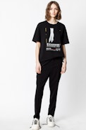 Tobias Kyotographie T-shirt - Zadig&Voltaire T-shirt in collaboration with Benjamin Millepied.