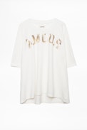 Sweatshirt Portland Amour - Sweatshirt en coton femme.