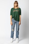 Sweatshirt Portland Amour - Sweatshirt en coton femme