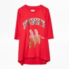 Portland Funky Sweatshirt - Women's slogan sweatshirt.